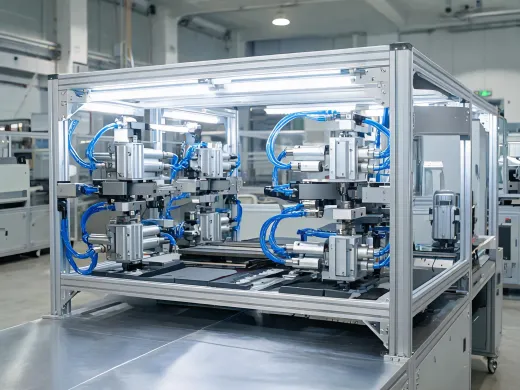 Factory automation pneumatic line